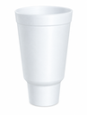 44 OZ DART PEDESTAL BASED FOAM CUPS 300/CS