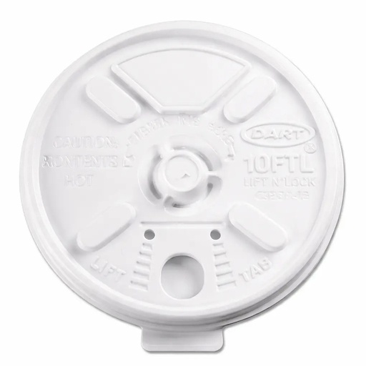 10FTL Dart Lift n’ Lock Lid White