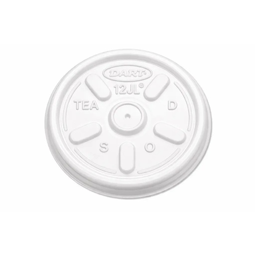 Dart 12JL White Vented Lids White