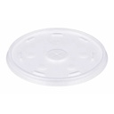 32 DART LID WITH STRAW SLOT TRANSLUCENT 500/CS