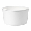 32 OZ FOOD BUCKET SHORT WHITE 360/CS