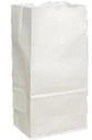 6X12.5 INCH 08 LB PAPER BAGS WHITE 500 /BDL
