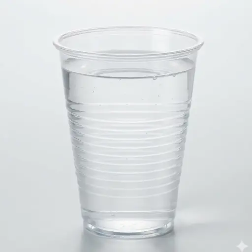 [TRNSLUCENTCUP-07oz] 07 OZ TRANSLUCENT THIN WALL PLASTIC COLD DRINKING CUP 2500 /CS