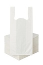 18X7X32 T-SHIRT SHOPPING BAG WHITE 350/BX
