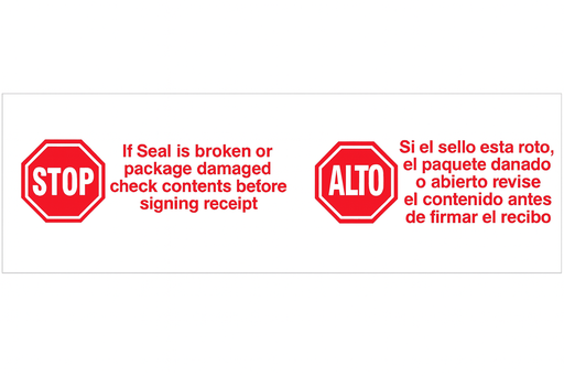 [LBL-3110STOPALTO] 3X110YRDS "STOP/ALTO" LABEL 24/CS