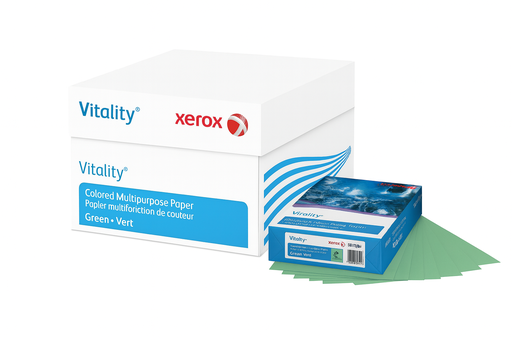 [COPYPAPER-LETTERGREEN] LETTER SIZE COPY PAPER GREEN 5000 SHEETS/CS