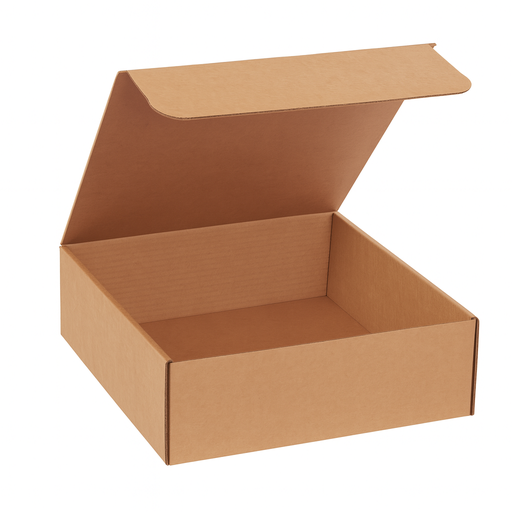 [22DCM-090903KRAFT]  9X9X3 LITERATURE MAILER KRAFT 50/BDL