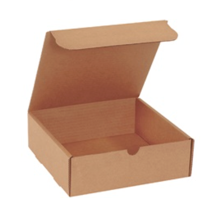 [22DCM-090903KRAFT]  9X9X3 LITERATURE MAILER KRAFT 50/BDL