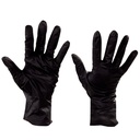 POWDER-FREE NITRILE GLOVES 5MIL LARGE  BLACK 100/BX