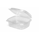 16OZ CLEAR HINGED DELI CONTAINER 200/CS