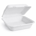 8X8 FIBER HINGED LID 400/CS