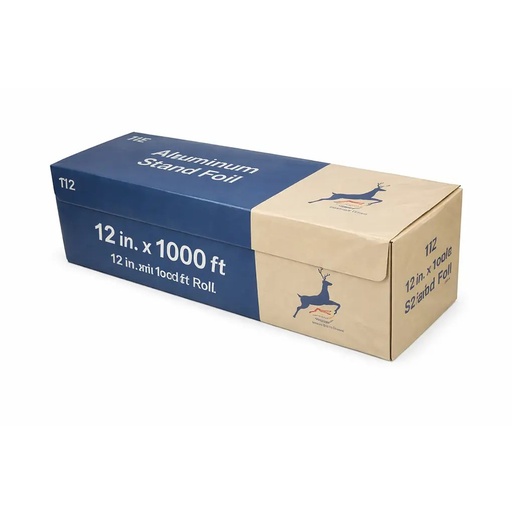 12″ × 1000′ Aluminum Stand Foil