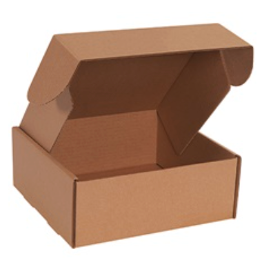 [22DLM-101004FLKRAFT] 10X10X4 DELUXE LITERATURE MAILER KRAFT 50/BDL