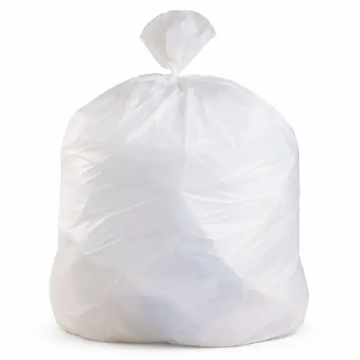 [TRASHLINERS-43470.68MILWHITE] 43X47 TRASHCAN LINERS 0.68MIL WHITE 100/CS