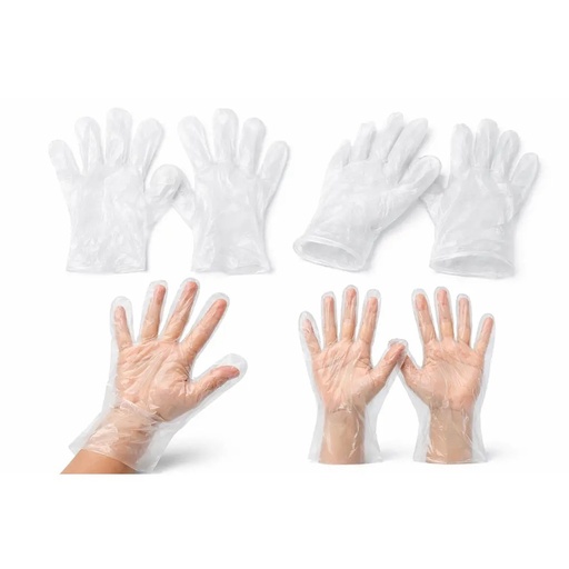 Poly Gloves Large