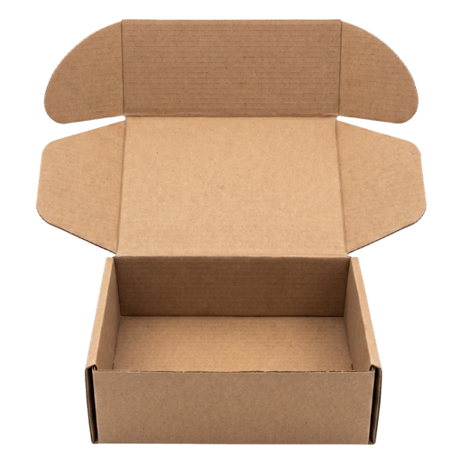 [22GM-060504BKRAFT]  6X5X4 GARMENT MAILER B-FLUTE KRAFT 25/BDL