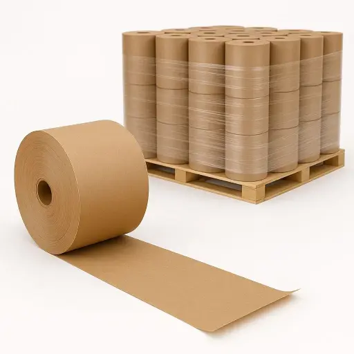[KPP-2476540] 24"X765' #40 KRAFT PACKING PAPER ROLL 50RLS/PLT