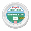 9 INCH PAPER PLATES 1000/CS