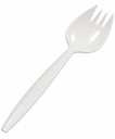 MEDIUM WEIGHT SPORKS WHITE 1000/CS