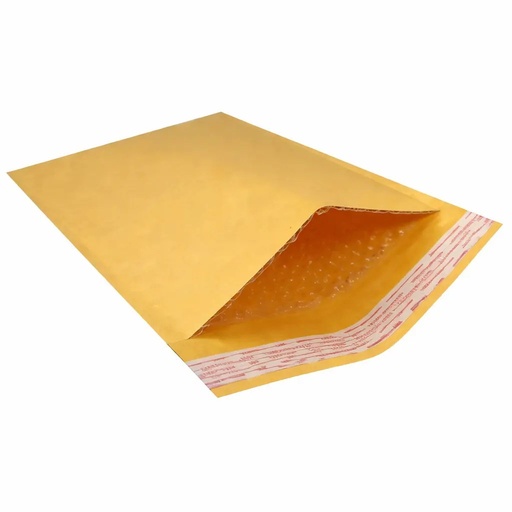 12.50"X18.25" KRAFT BUBBLE MAILERS #6 SELF SEAL 50 PCS PER CASE/ 30 CASES PER PALLET