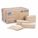 MK520A TORK UNIVERSAL NATURAL MULTIFOLD TOWEL 1 PLY FOLDED KRAFT 4000/CS