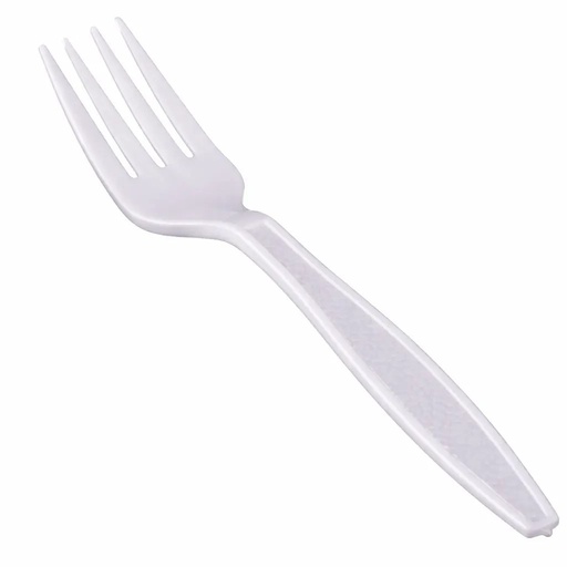 Plastic Fork White