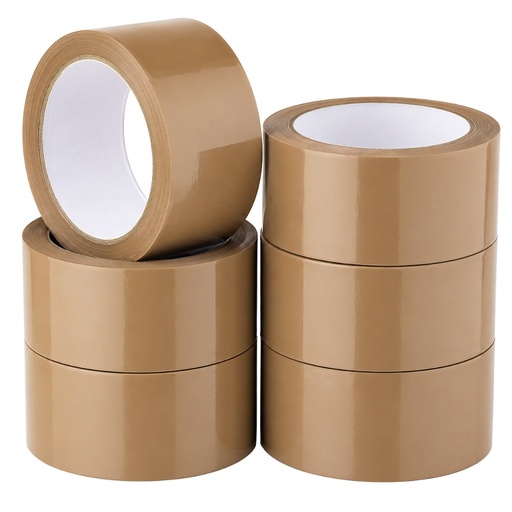 2"X110YD BROWN TAPE 2.4 MIL 36RLS/CS