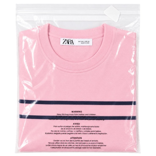 9X12 SUFFOCATION WARNING POLY BAGS 1.5MIL CLEAR 1000/CS