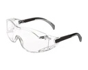 SAFETY GLASSES WRAPAROUND NON-SLIP RUBBER GRIP CLEAR 12/BX